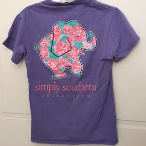 Purple Simply Southern Elephant Shirt!!